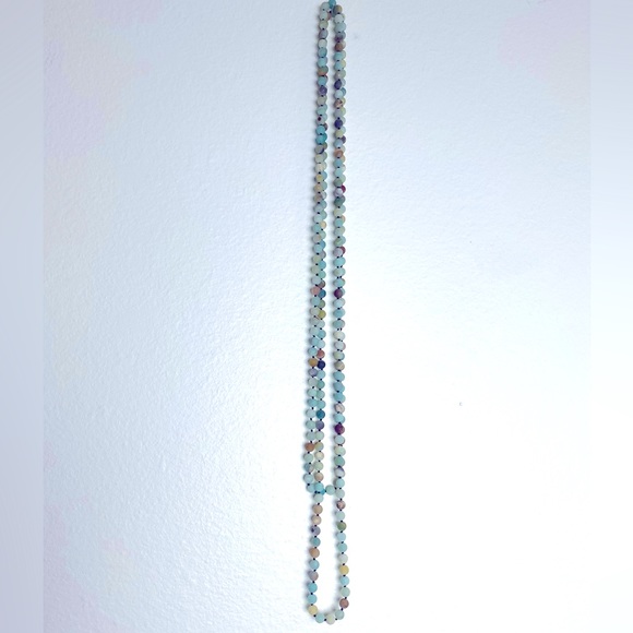 Amazonite necklace and bracelet set - Picture 7 of 7